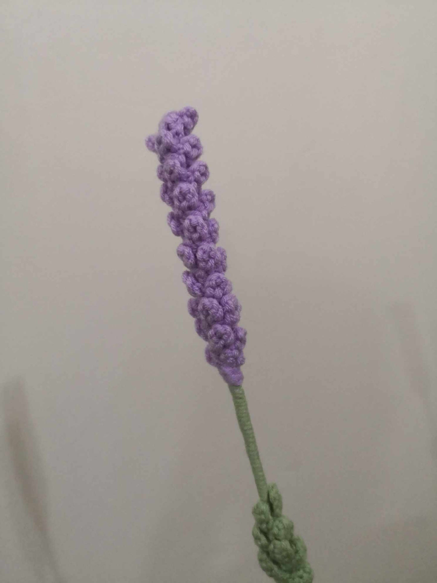 Crochet Lavender Flower