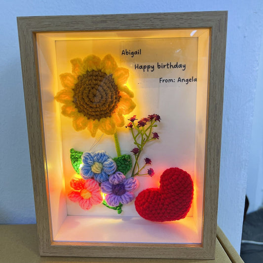 Gratitude Wish Greeting 8 inch Frame (With Love)