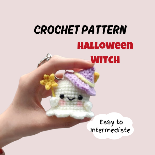 Halloween Witch Crochet Pattern (No Sew)