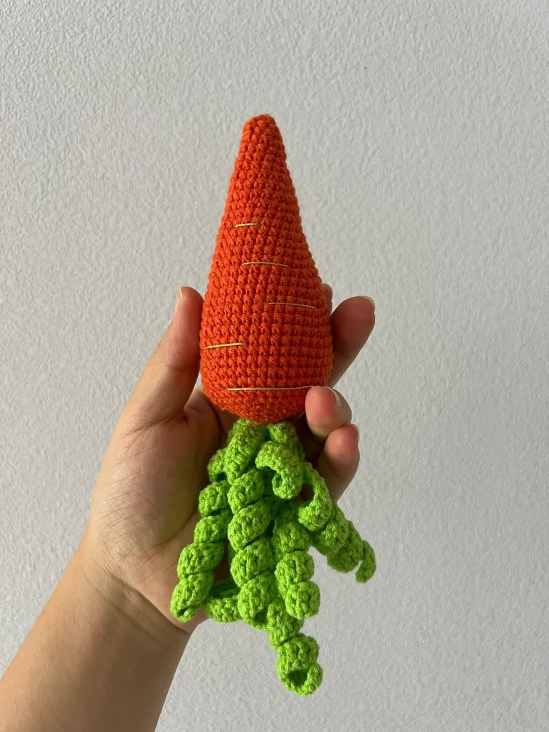 Carrot Crochet Pattern (No Sew)