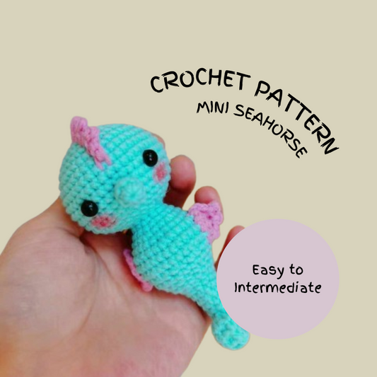 Mini Seahorse Crochet Pattern