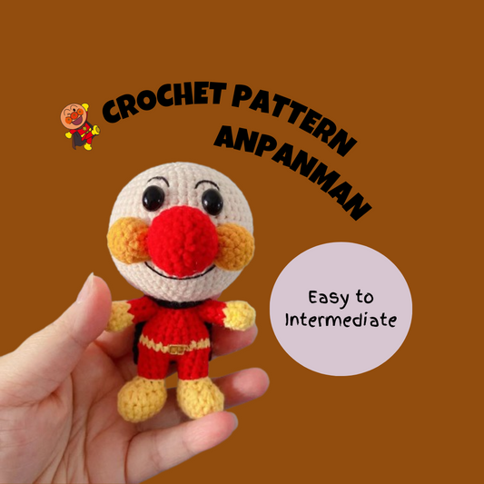 Anpanman Inspired Crochet Pattern