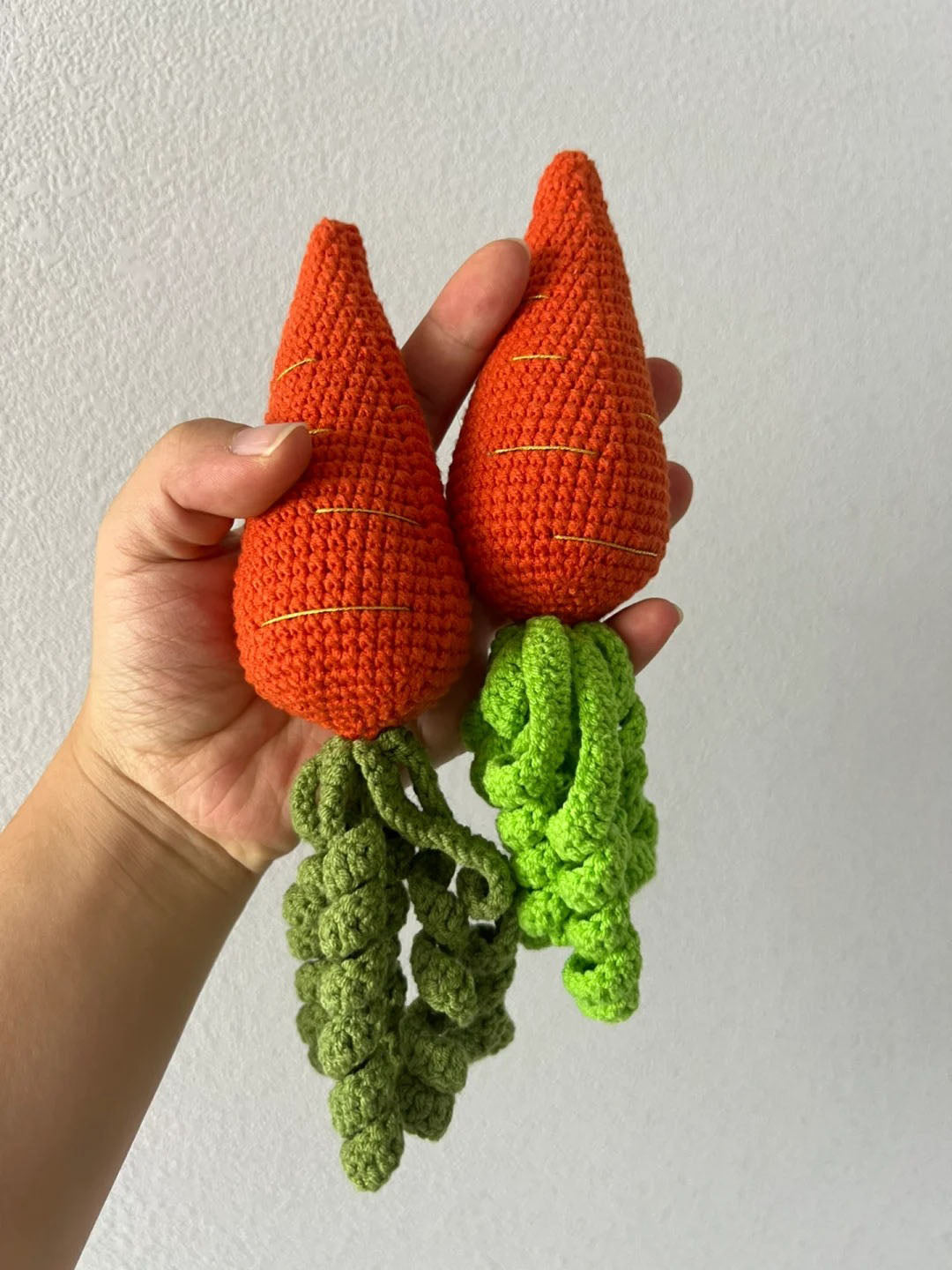 Carrot Crochet Pattern (No Sew)