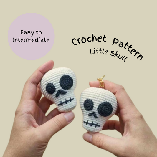 Little Skull Crochet Pattern