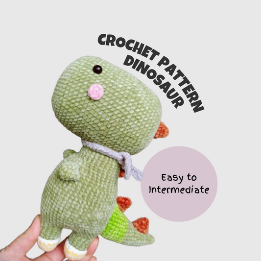 Dinosaur Plush Toy Crochet Pattern