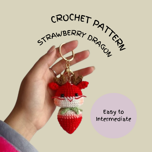 Strawberry Dragon Crochet Pattern