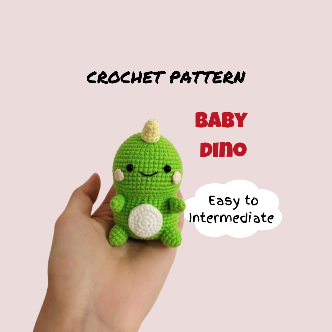 Baby Dino Crochet Pattern