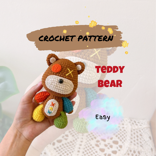 Demon Teddy Bear Crochet Pattern
