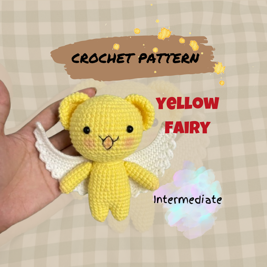 Yellow Fairy Crochet Pattern