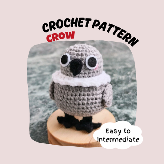 Crow Crochet Pattern