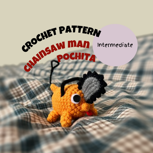 Chainsaw Man Pochita Inspired Crochet Pattern