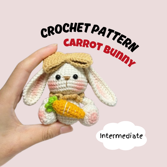 Carrot Bunny Crochet Pattern