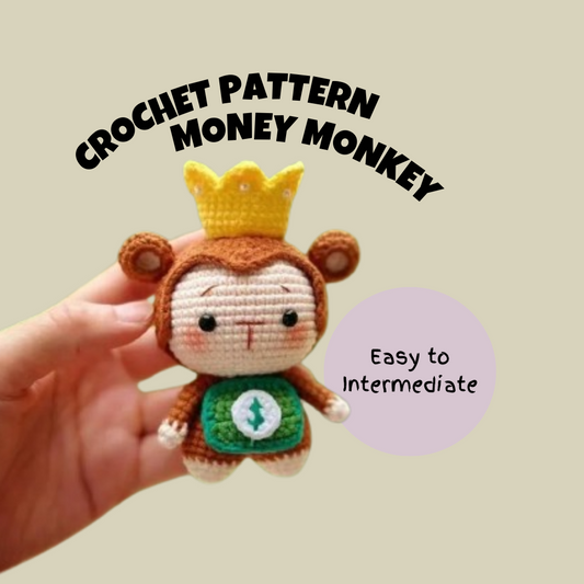 Money Monkey Crochet Pattern