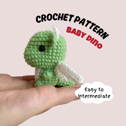 Baby Dino Crochet Pattern