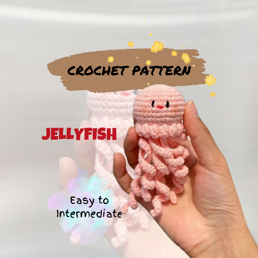 Jellyfish Crochet Pattern (No Sew)