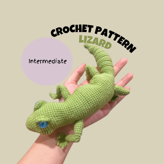 Lizard Crochet Pattern