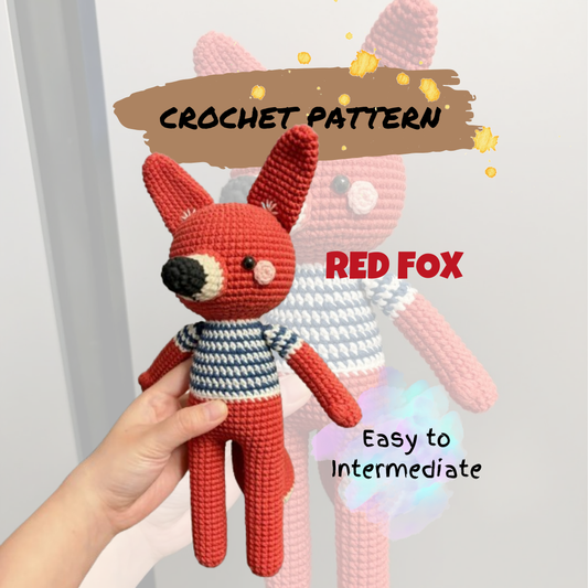 Red Fox Crochet Pattern