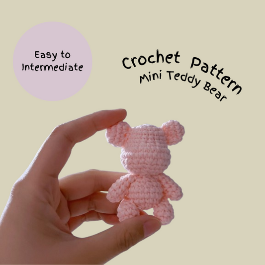 Mini Teddy Bear Crochet Pattern