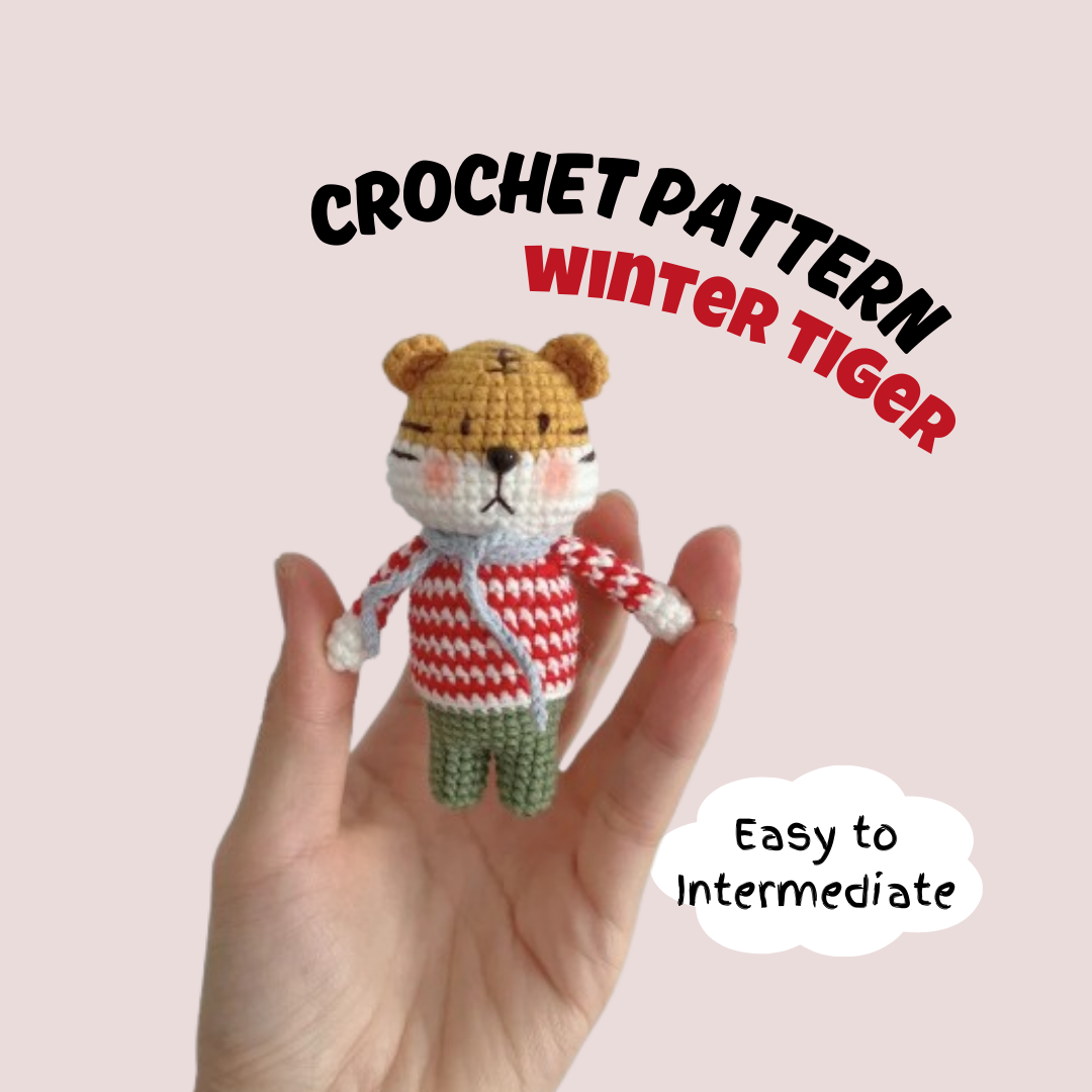 Winter Tiger Crochet Pattern