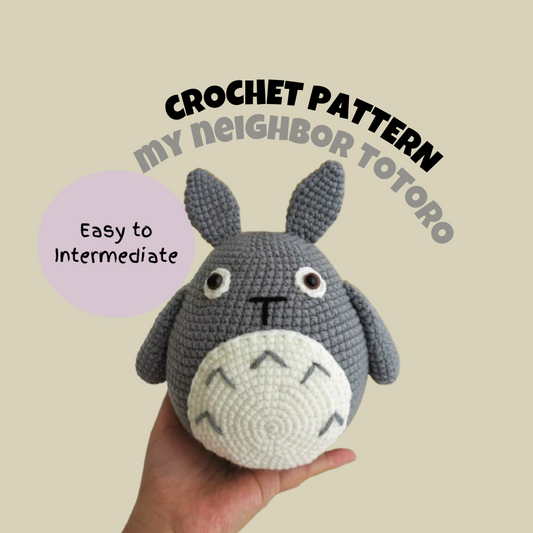 My Neighbor Totoro Inspired Crochet Pattern