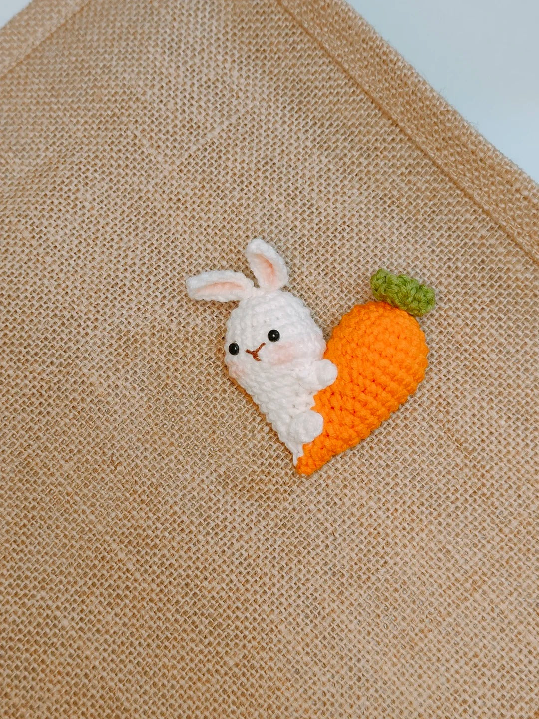 Rabbit Love Shape Crochet Pattern