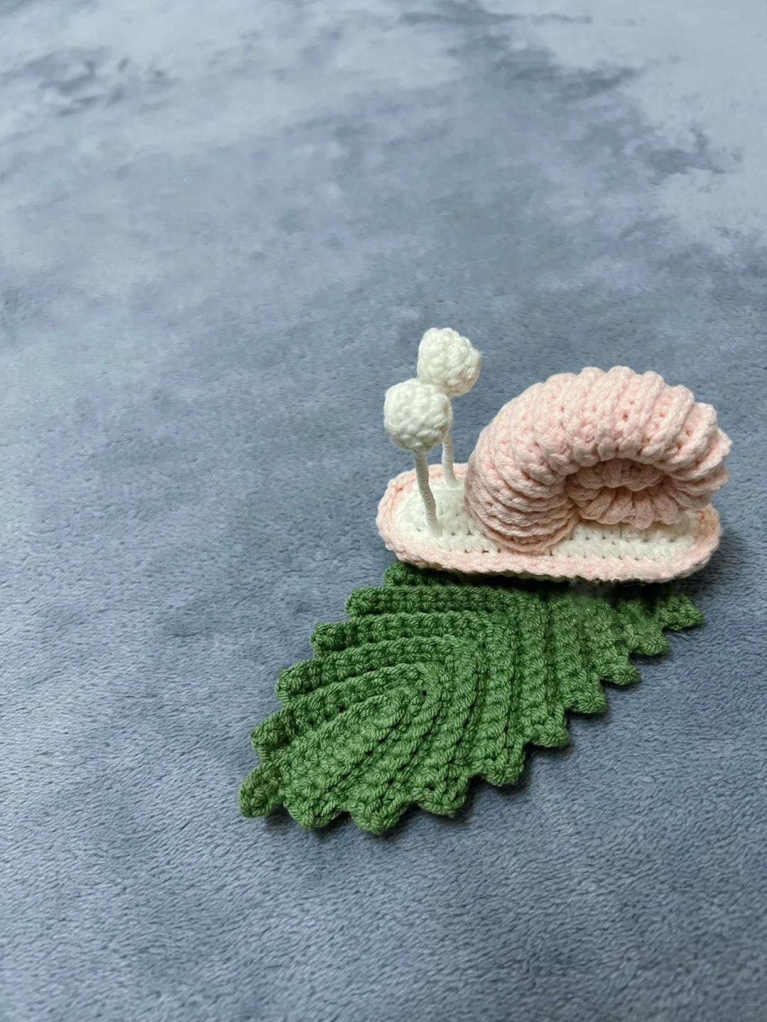 Snail Phone Holder Crochet Pattern