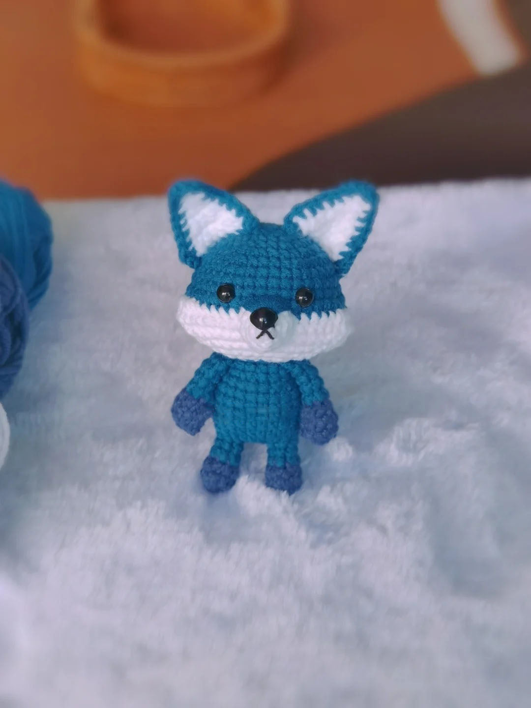 Blue Fox Crochet Pattern