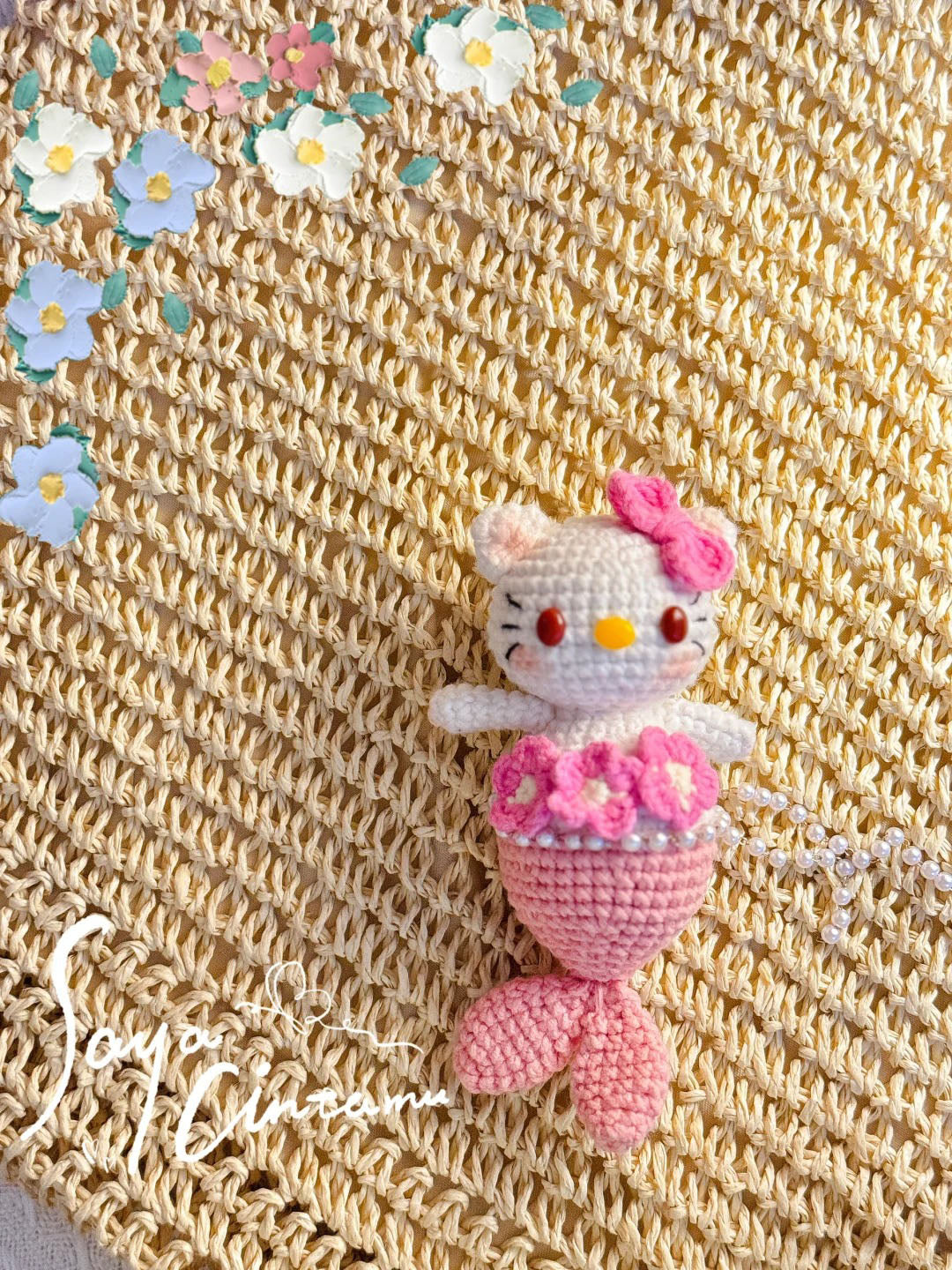 Mermaid Cat Crochet Pattern