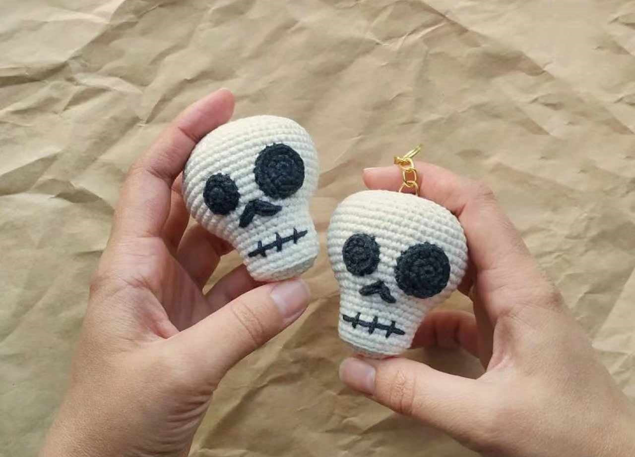 Little Skull Crochet Pattern
