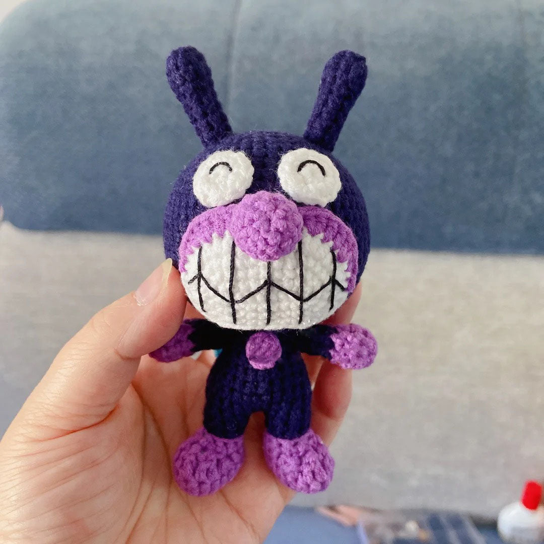 Baikinman Inspired Crochet Pattern (Low Sew)