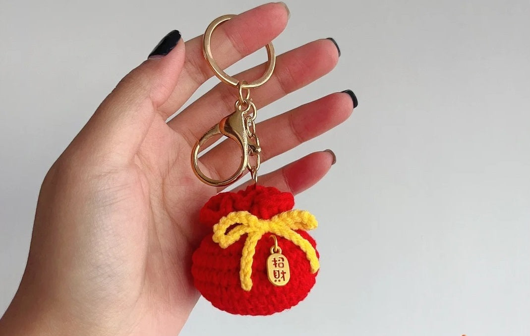 Lunar New Year Lucky Bag Crochet Pattern