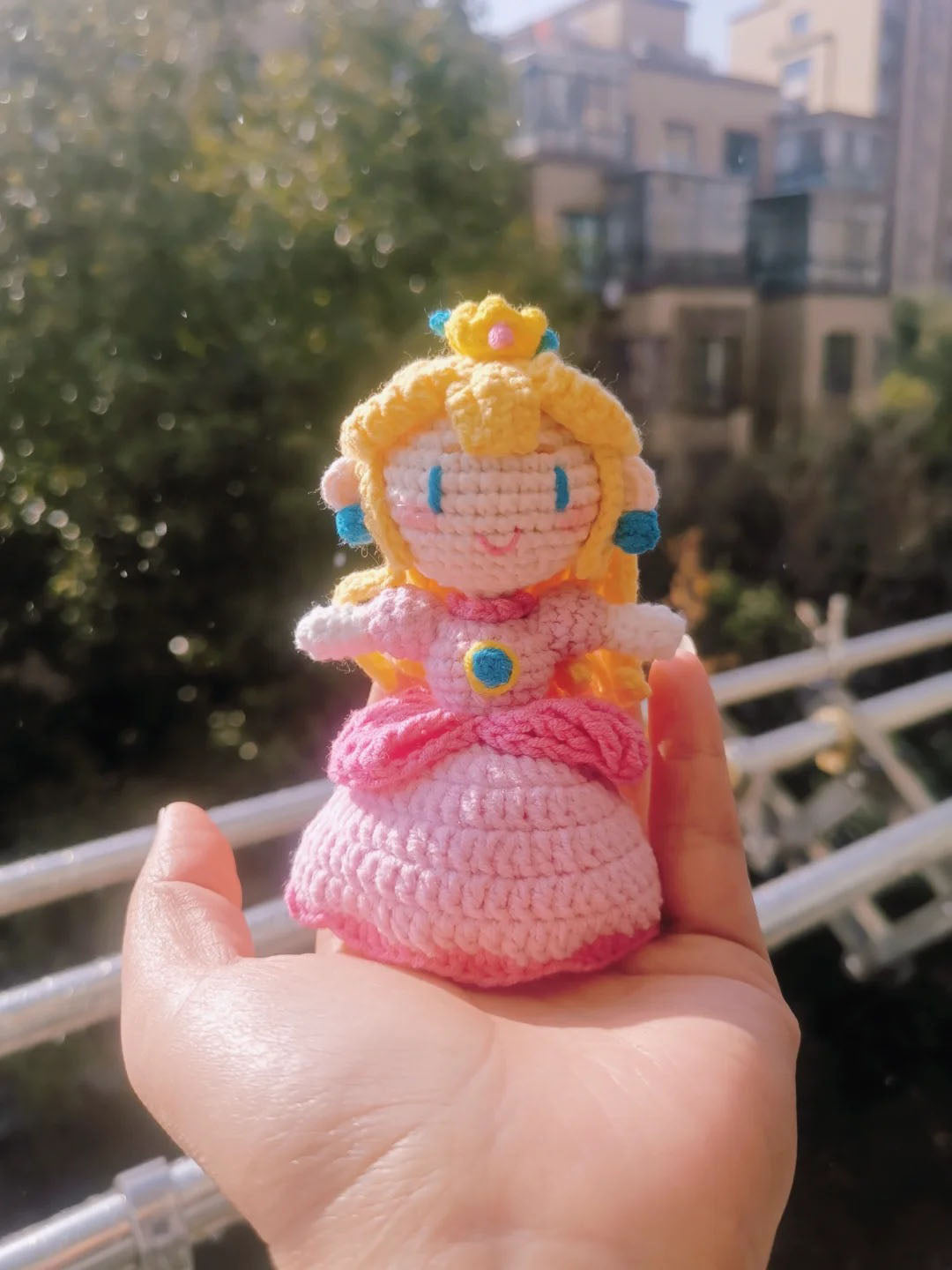 Princess Peach Inspired Crochet Pattern