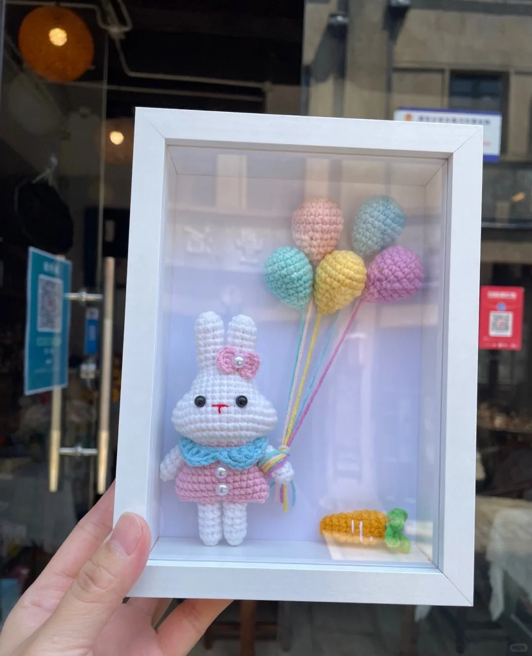 Bunny Carrot Balloons Crochet Pattern