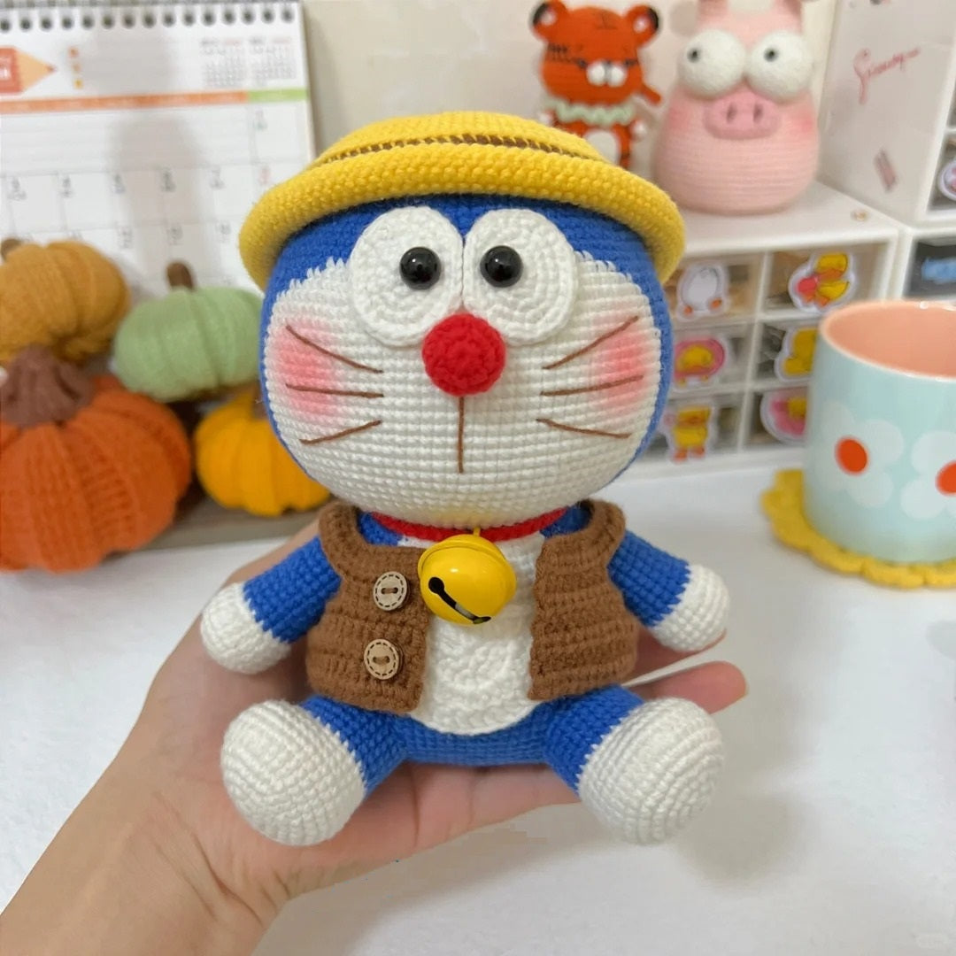 Smart Doraemon Inspired Crochet Pattern