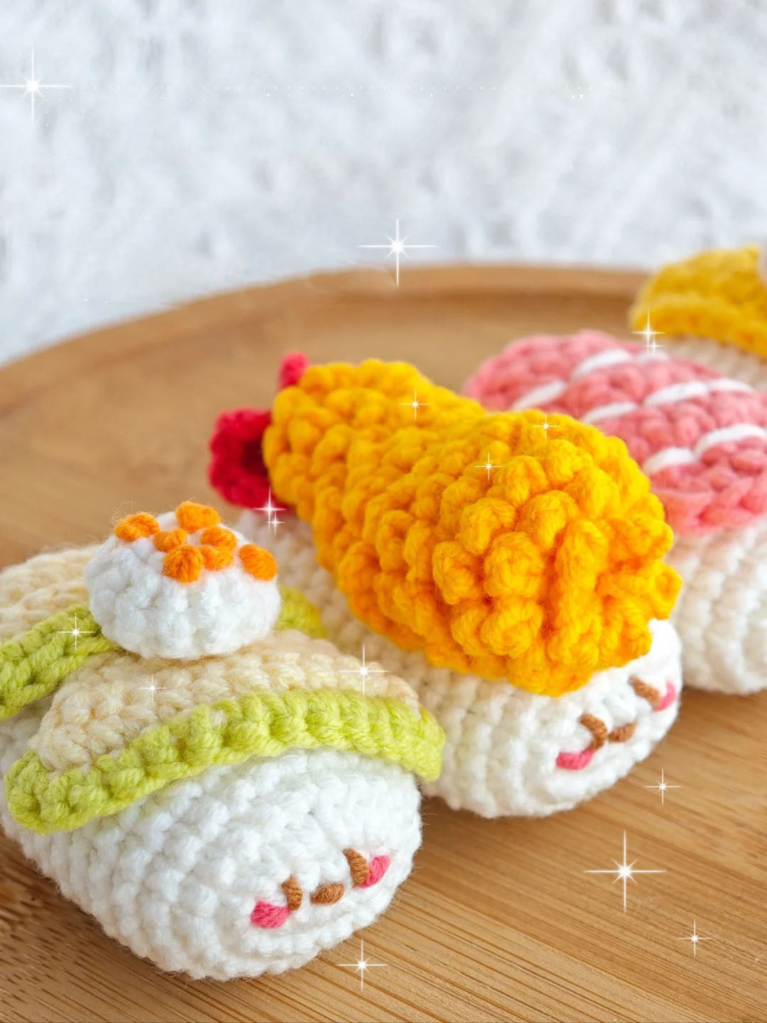 4IN1 Sushi Crochet Pattern