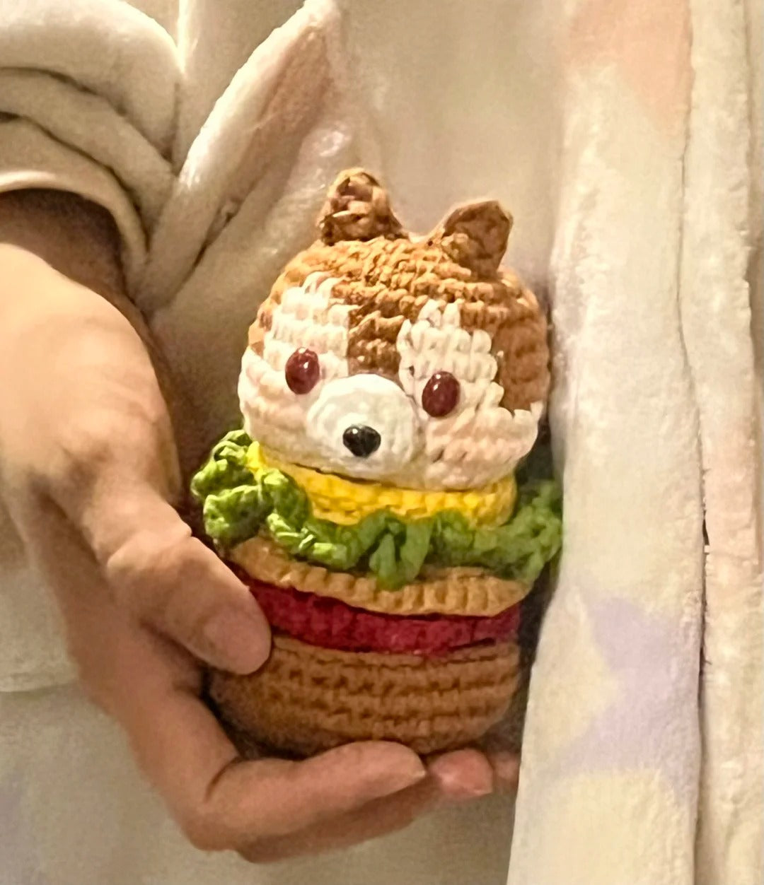 Hamburger Chipmunk Crochet Pattern