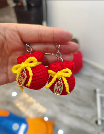 Lunar New Year Lucky Bag Crochet Pattern