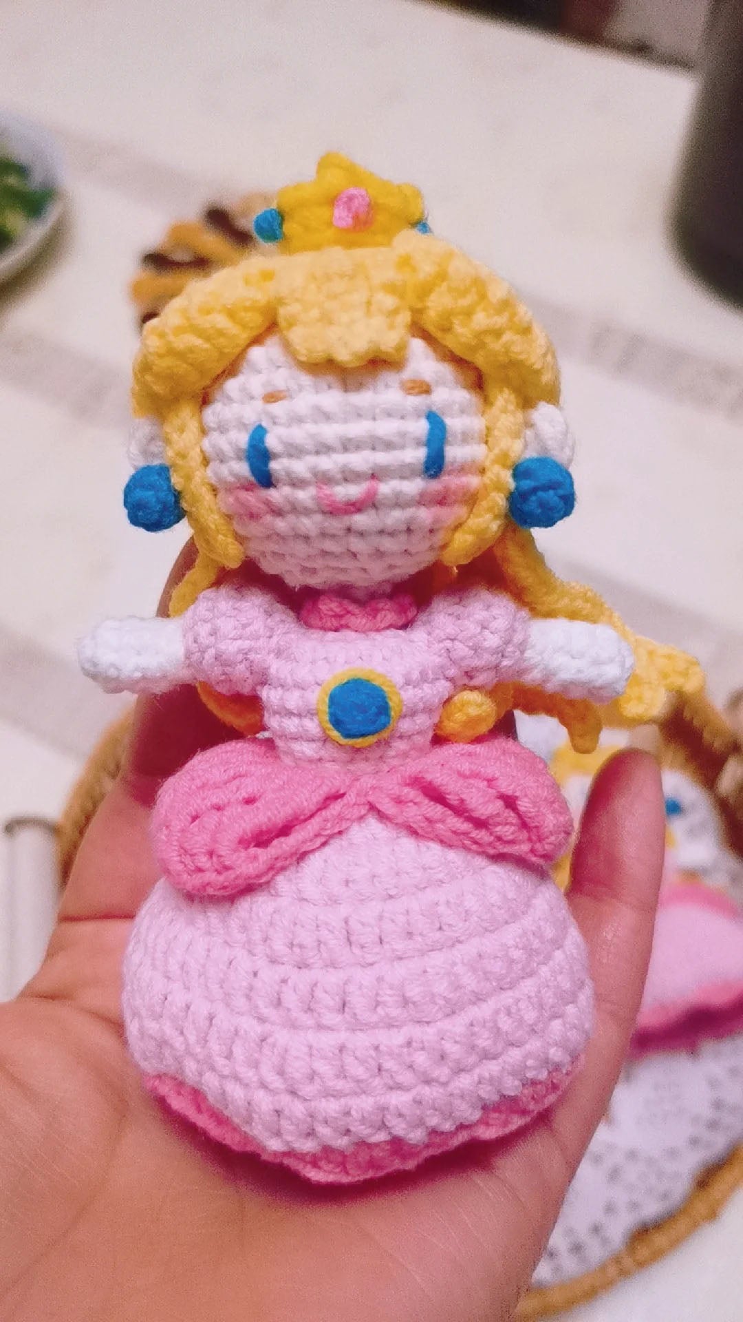 Princess Peach Inspired Crochet Pattern