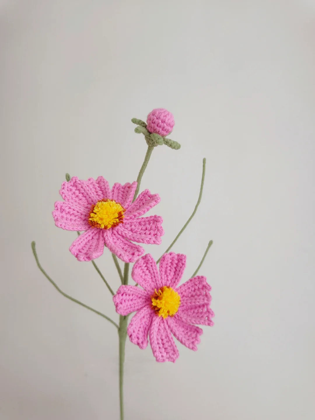 Tunisian / Afghan Gesang Flower Crochet Pattern