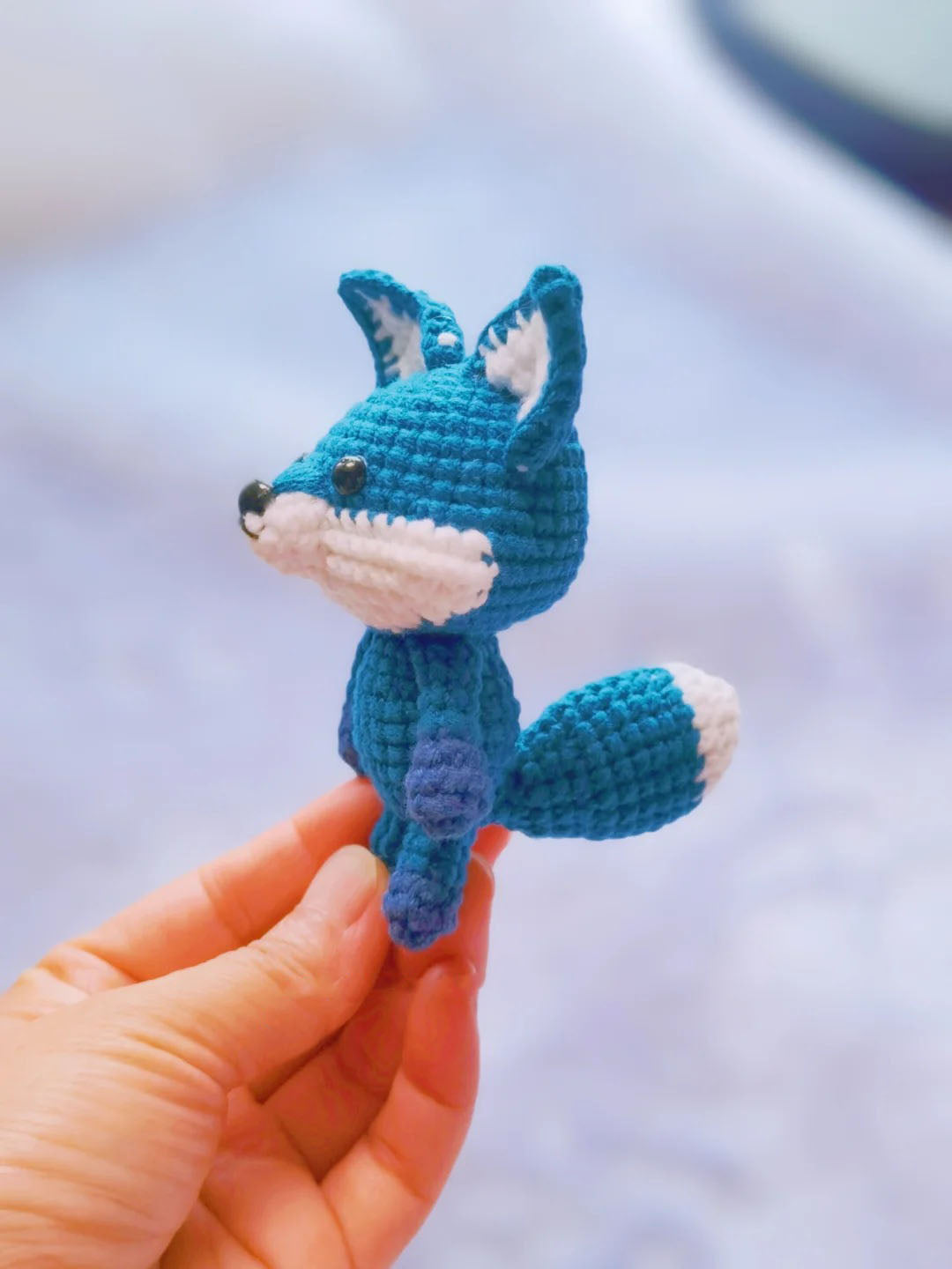 Blue Fox Crochet Pattern