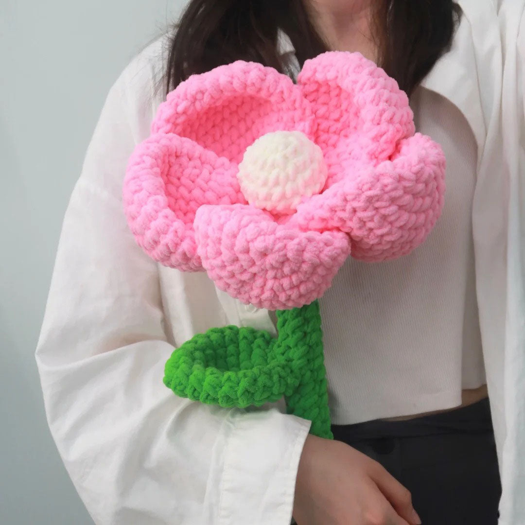 Jumbo Flower Crochet Pattern