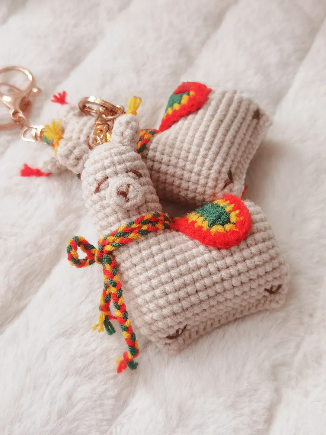 Llama with Scarf Crochet Pattern