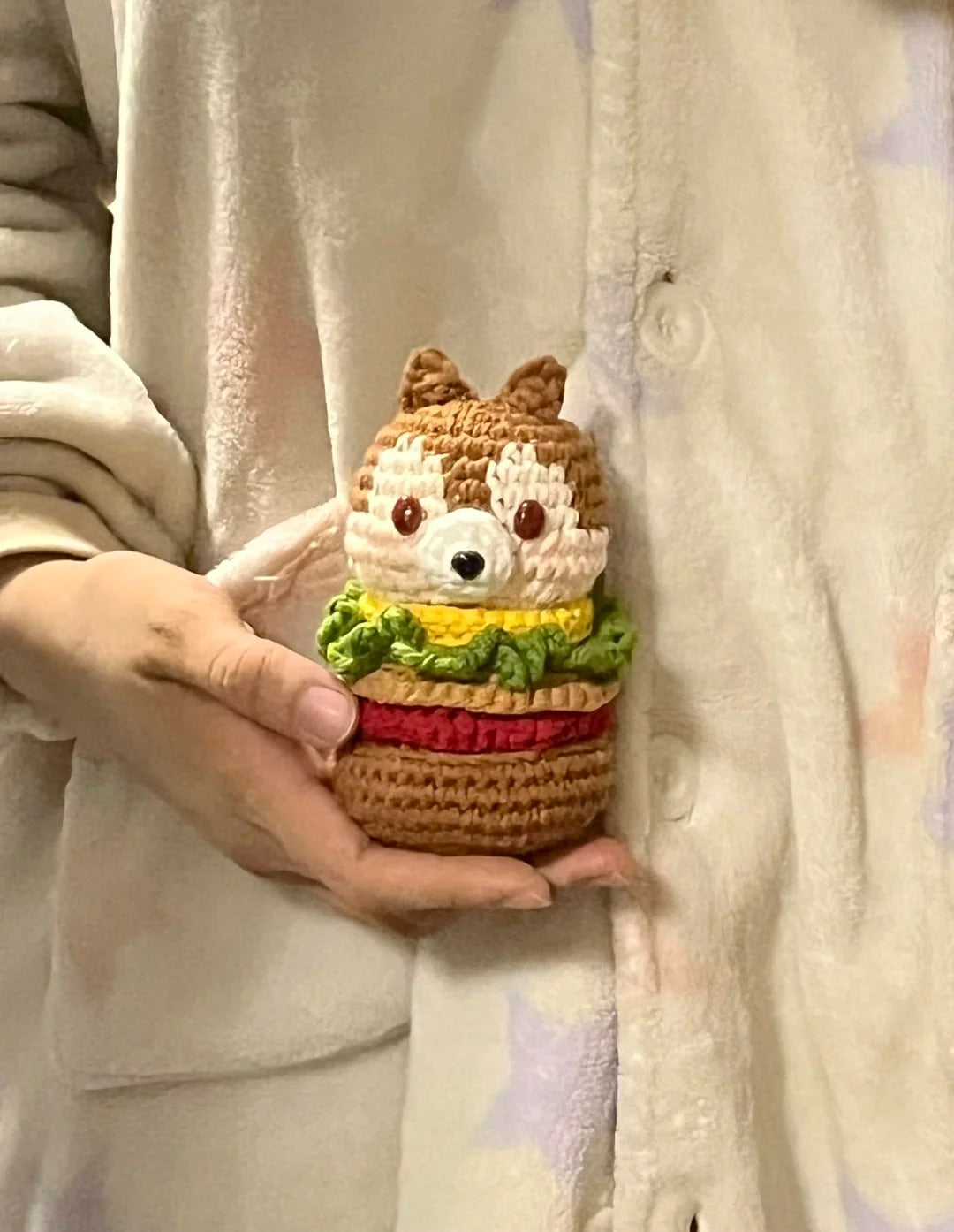 Hamburger Chipmunk Crochet Pattern