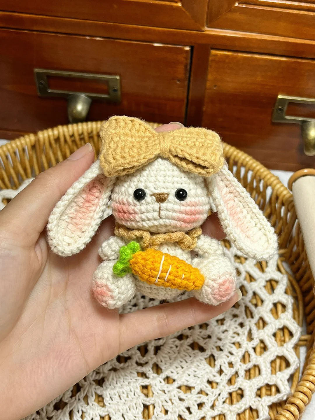 Carrot Bunny Crochet Pattern