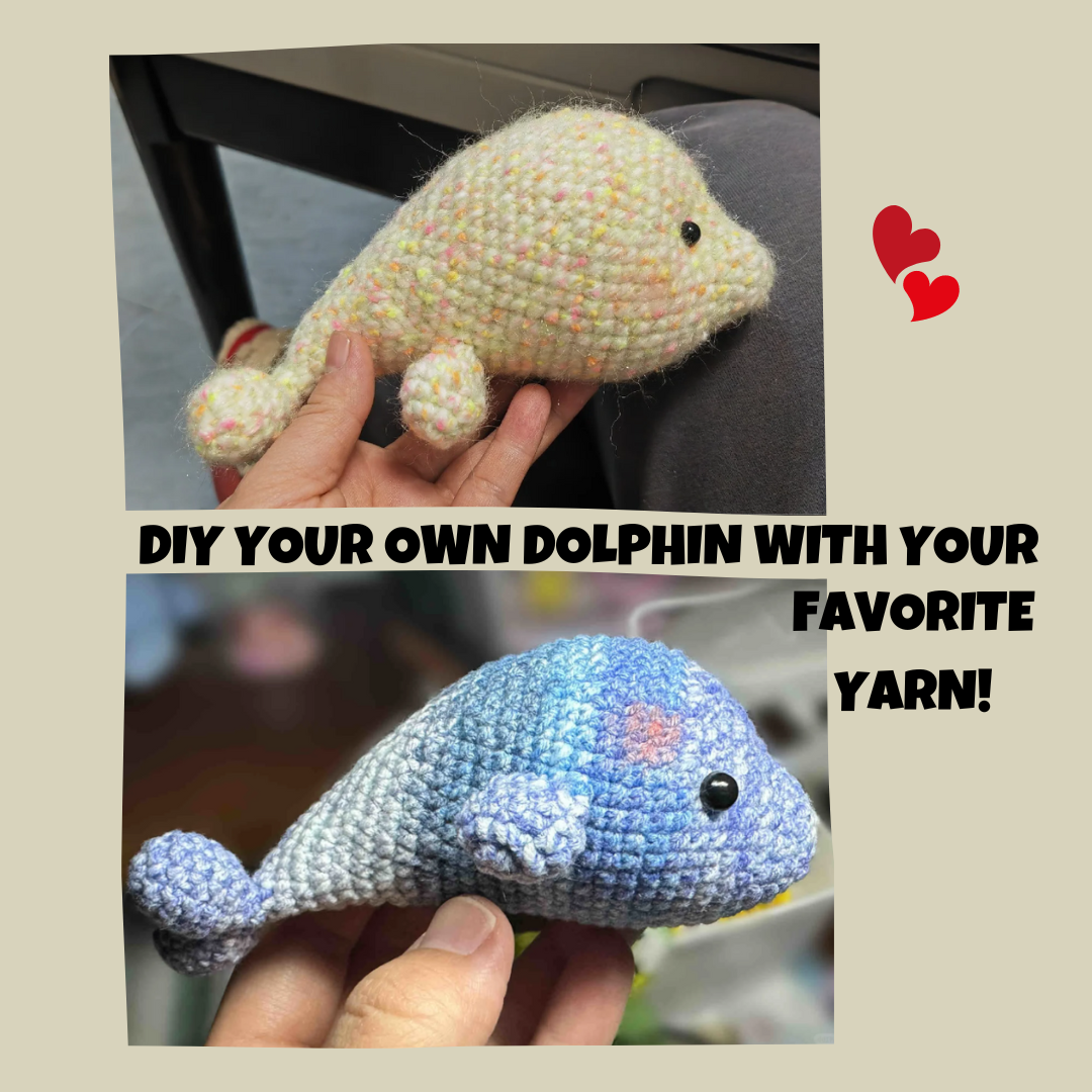 Ocean Dolphin Crochet Pattern