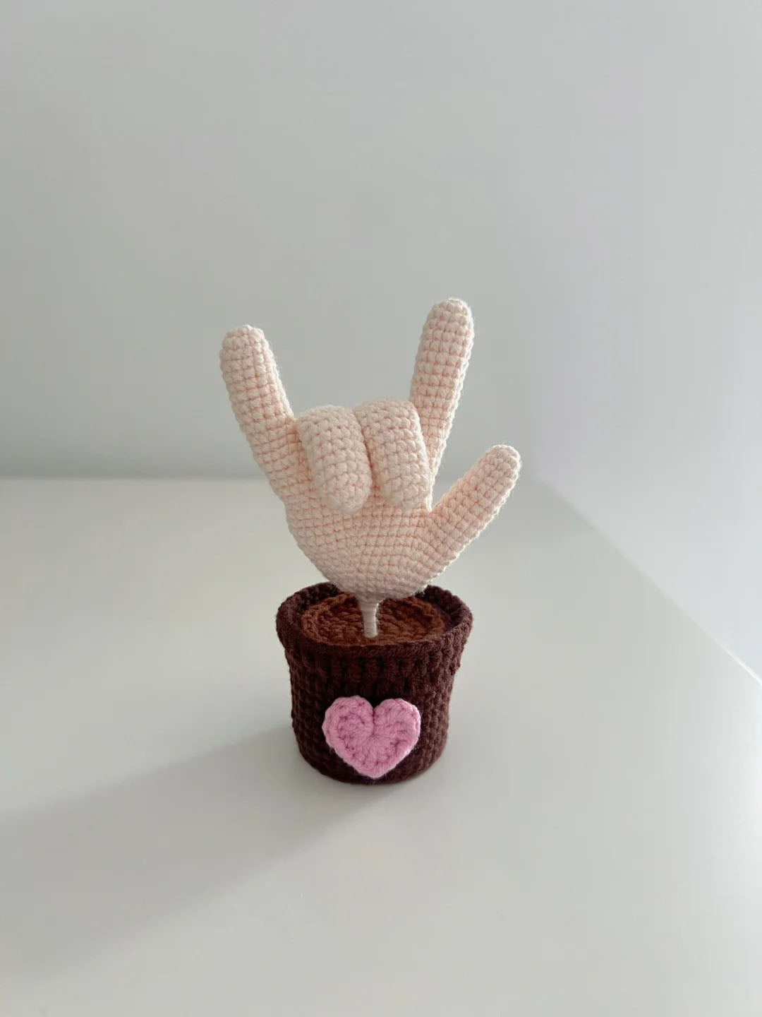 Potted Fingers Crochet Pattern