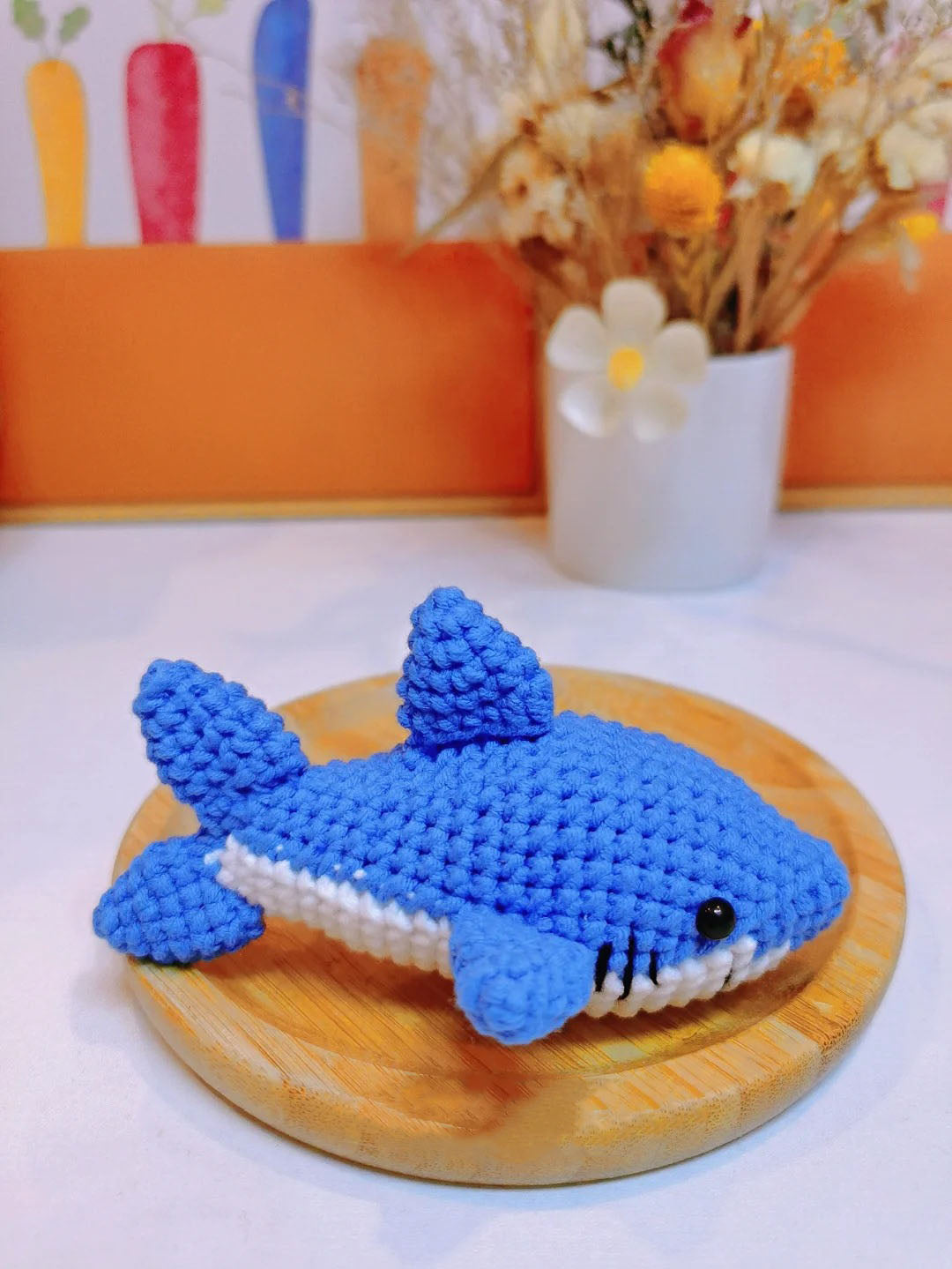 Blue Shark Crochet Pattern