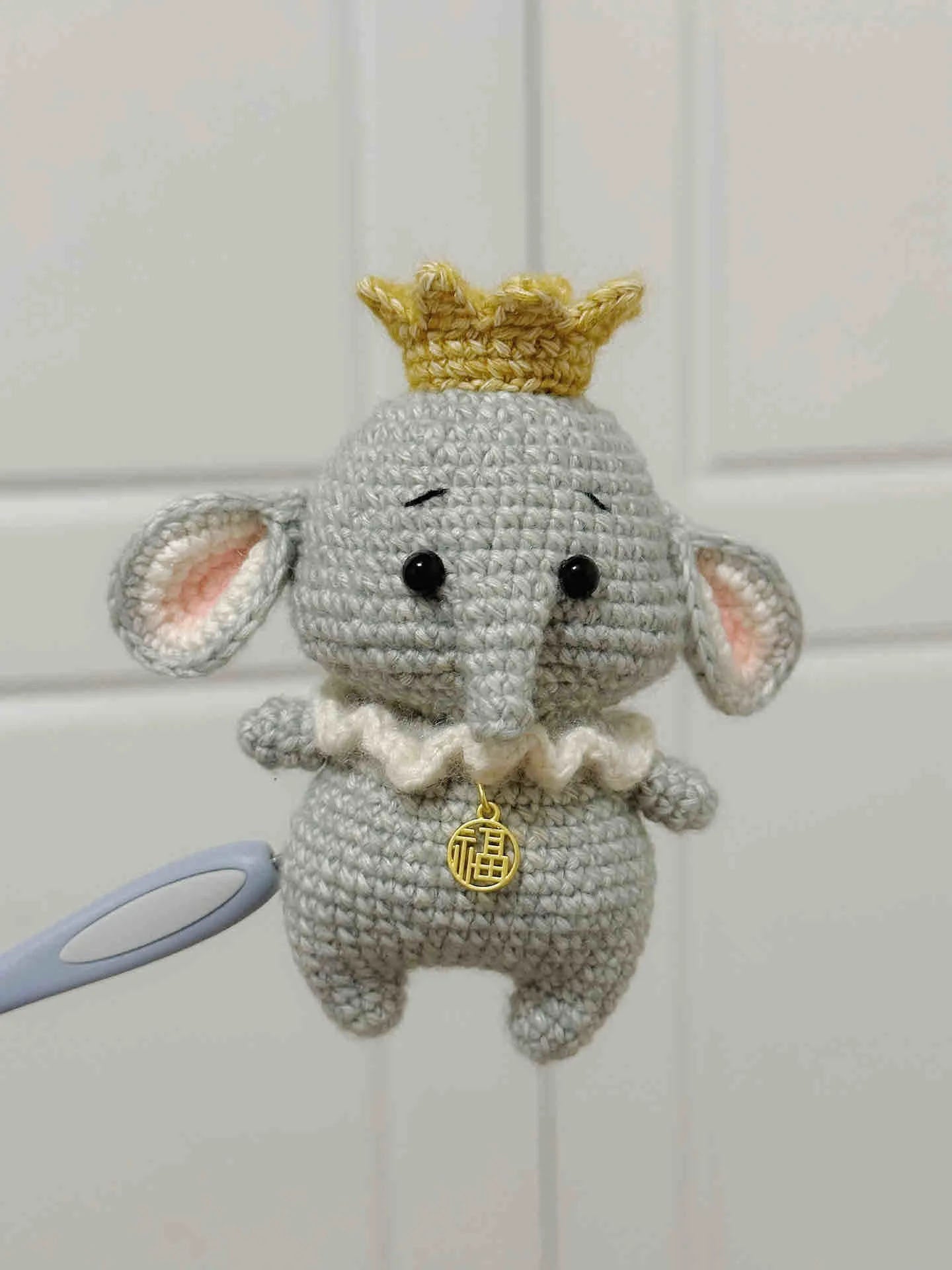 Elephant King Crochet Pattern