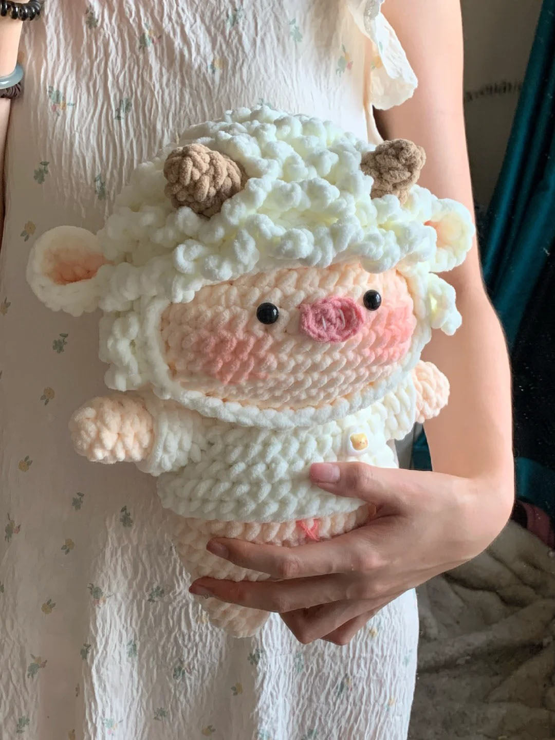 Wool Pig Crochet Pattern