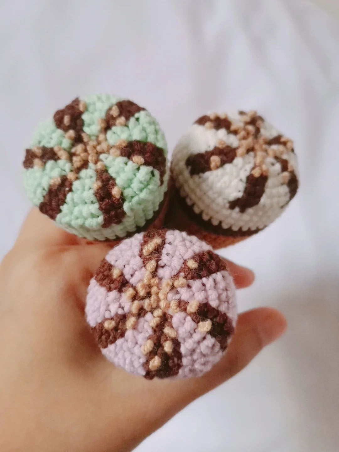 Ice Cream Crochet Pattern (Low Sew)